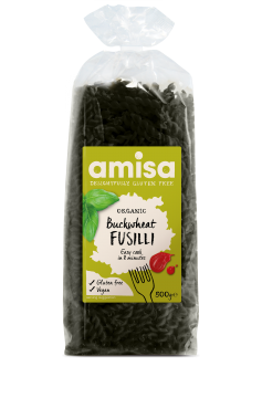 Amisa Organic Gluten Free Buckwheat Fusilli